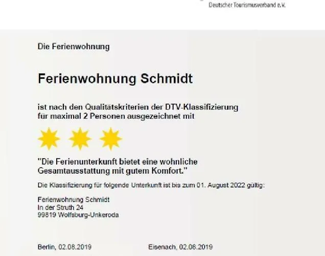 Am Rennsteig Bei Eisenach - Ilona Schmidt Apartman